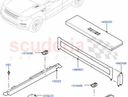 Photo of RAIL LUGGAGE COMPARTMENT INSERT…