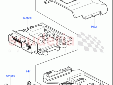 Photo of MODULE ENGINE CONTROL EEC V…