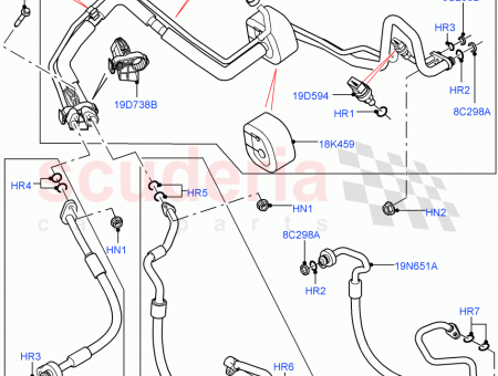 Photo of TUBE A C EVAPORATOR INLET OUTLET…