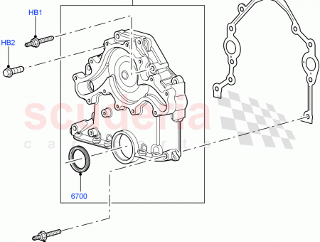 Photo of SEAL CRANKSHAFT OIL FRONT…