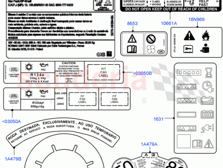 Photo of LABEL HIGH VOLTAGE CHARGING…