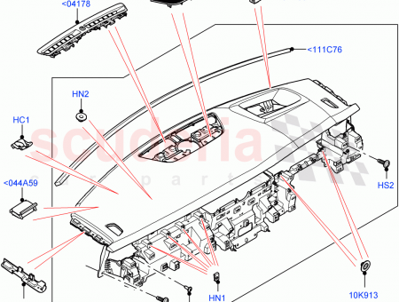 Photo of PANEL INSTRUMENT UPPER…