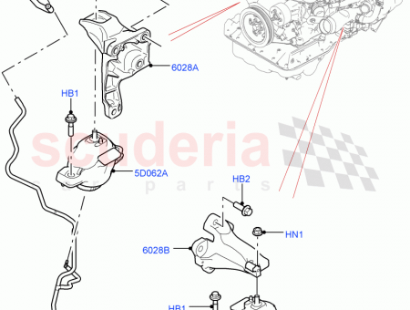 Photo of BRACKET ENGINE FRONT SUPPORT…