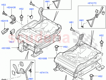 Photo of HANDLE SEAT BACK ADJUSTING…