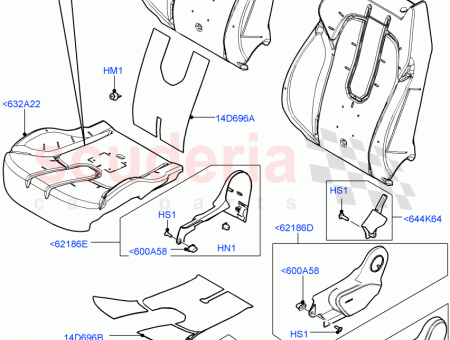 Photo of PAD SEAT BACK…