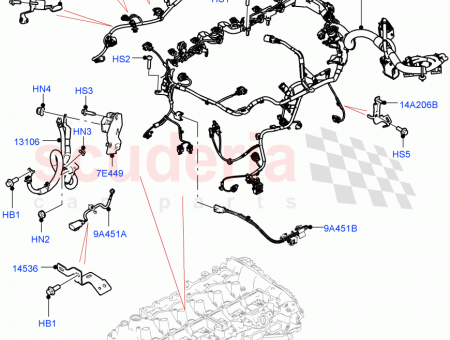 Photo of BRACKET ENGINE HARNESS…