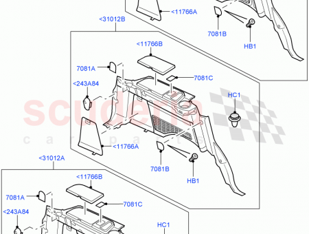 Photo of TRIM LOAD COMPARTMENT SIDE…