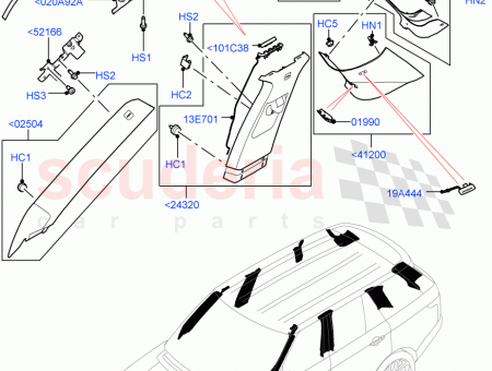 Photo of CAP PILLAR TRIM AIR BAG…