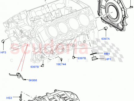 Photo of RETAINER AND SEAL CRANKSHAFT…