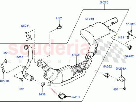 Photo of BRACKET EXHAUST PIPE MOUNTING…