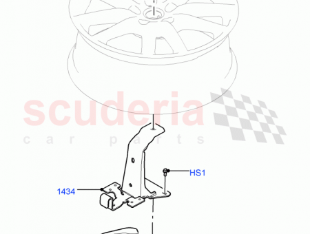 Photo of SUPPORT SPARE WHEEL CARRIER…