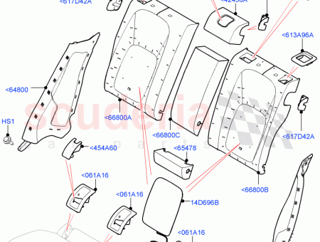 Photo of BEZEL SEAT BACK LOCKING MECHANISM…