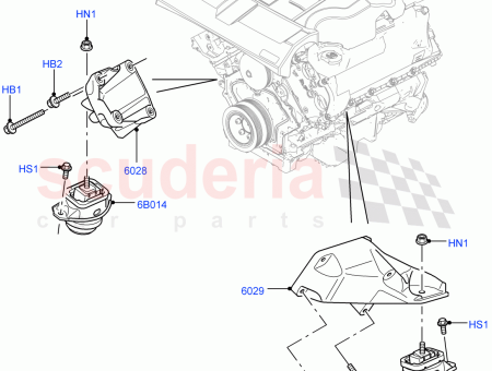 Photo of SUPPORT SUPPORT AVANT DU MOTEUR…