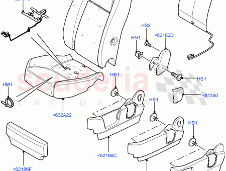 Photo of PAD SEAT BACK…