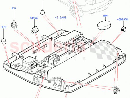 Photo of CONSOLE OVERHEAD…