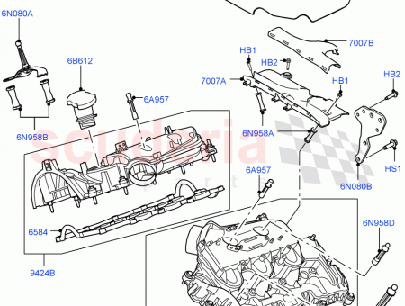 Photo of COVER ENGINE TOP…