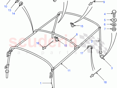 Photo of BARRE ATTACHE DE SUSPENSION AVANT…