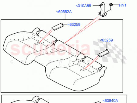 Photo of PAD REAR SEAT CUSHION…