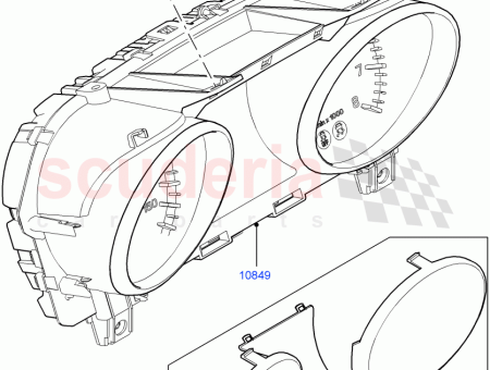 Photo of GROUPE D INSTRUMENTS TABLEAU DE BORD…