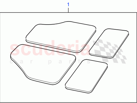 Photo of TAPIS PLANCHER MOQUETTE SET…