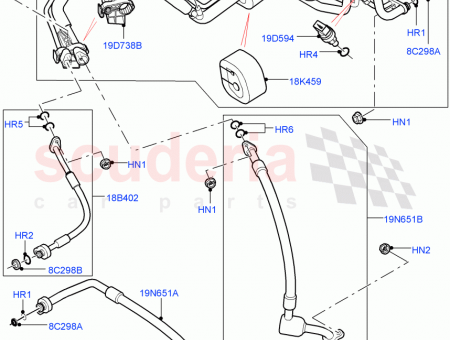 Photo of BRACKET COOLING HOSE…