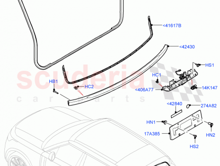 Photo of MOULDING TAILGATE OUTSIDE…