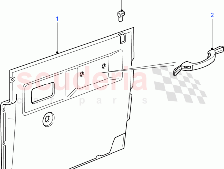 Photo of POIGN E TIRETTE DE PORTE…