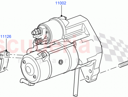 Photo of BRACKET STARTER MOTOR…