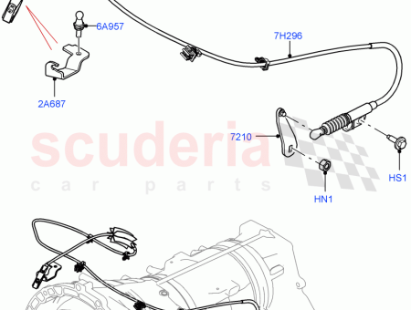 Photo of C BLE COMMANDE DU LEVIER DE S LECTION…
