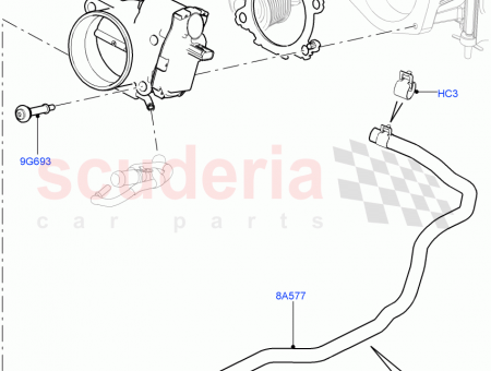 Photo of HOSE THROTTLE BODY HEATER INLET…