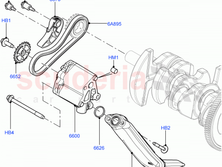 Photo of GASKET OIL PUMP INLET TUBE…