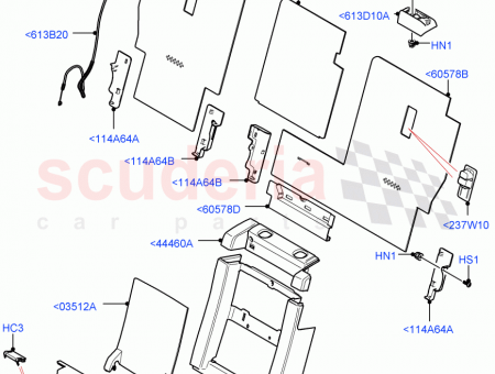 Photo of BEZEL SEAT BACK LATCH HANDLE…