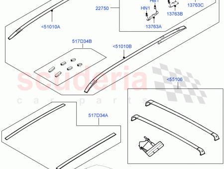 Photo of RAIL ROOF RACK CROSS…