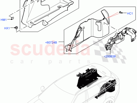 Photo of GARNITURE COMPARTIMENT DE CHARGE LAT RAL…