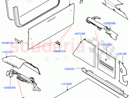 Photo of PANEL REAR PACKAGE TRAY TRIM…