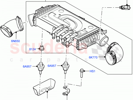 Photo of BRACKET CHARGE AIR COOLER…