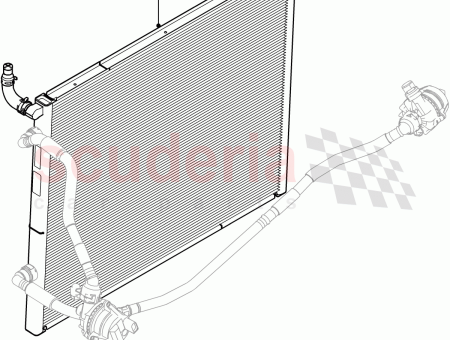 Photo of RADIATEUR REFROIDISSEUR D AIR DE CHARGE D EAU…