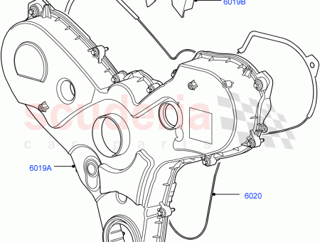Photo of COUVERCLE BLOC CYLINDRES AVANT…