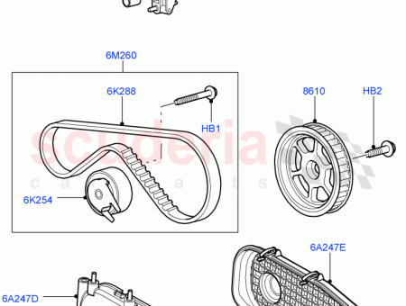 Photo of KIT TIMING BELT…