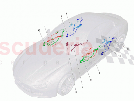 Photo of LH REAR DOOR WIRING HARNESS PREMIUM SOUND SYSTEM…