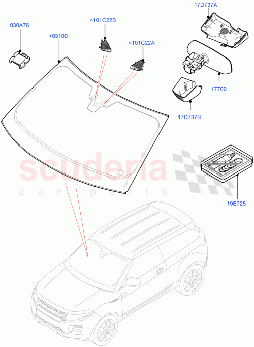 Part Diagram for Land Rover LR069706