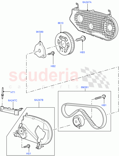 Part Diagram for Land Rover LR014211