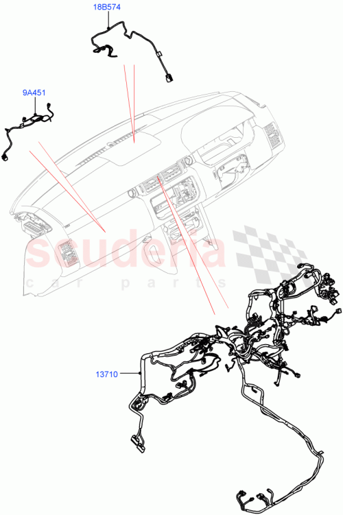 Part Diagram for Land Rover LR119082
