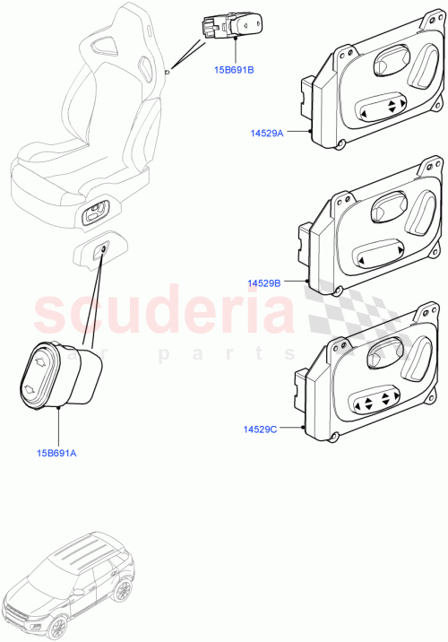 Part Diagram for Land Rover LR024318
