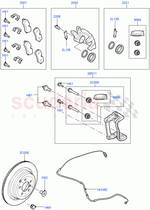 Part Diagram for Land Rover LR015589