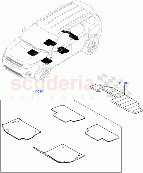 Part Diagram for Land Rover VPLCS0283LAA