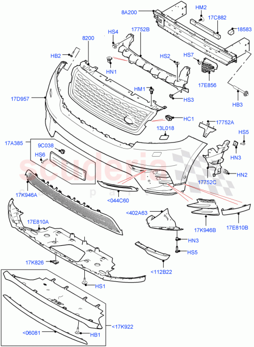 Part Diagram for Land Rover LR093860