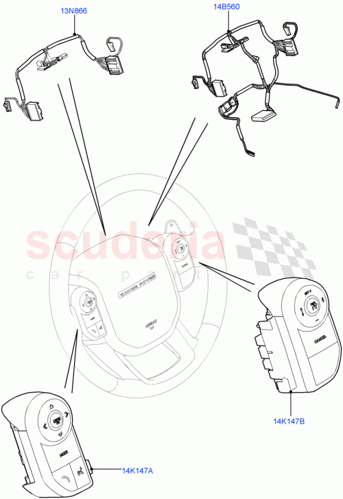 Part Diagram for Land Rover LR050944