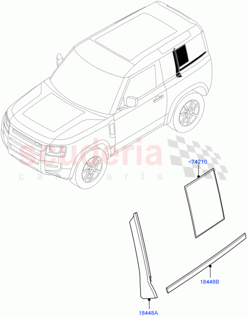 Part Diagram for Land Rover LR146295