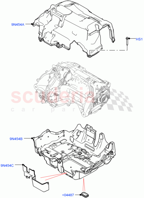 Part Diagram for Land Rover LR135224